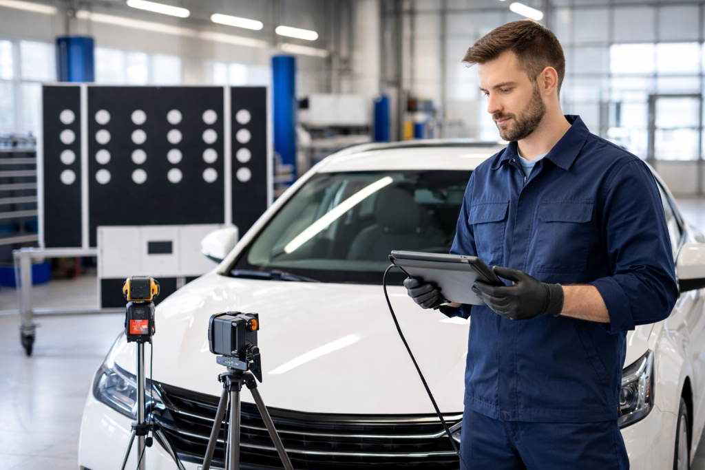 Why More Dealerships Are Bringing Auto Glass and ADAS Calibration In-House